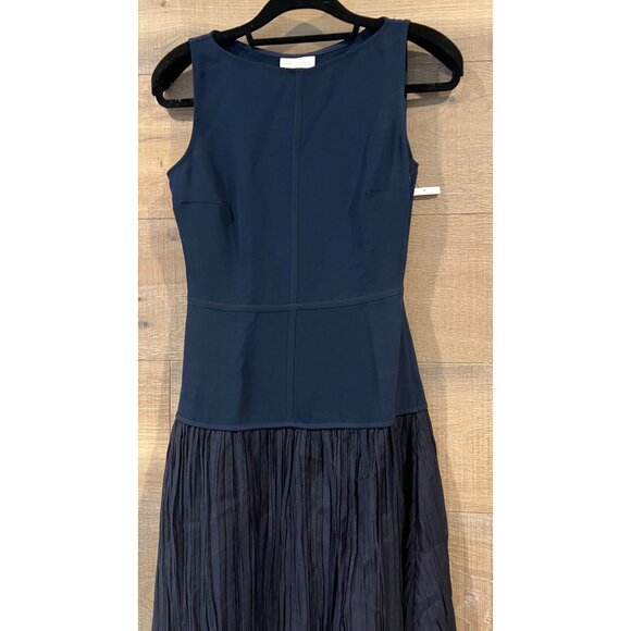 REFORMATION Cyra Drop Waist midnight navy Maxi Dress SIZE 2 NWOT - Picture 5 of 13